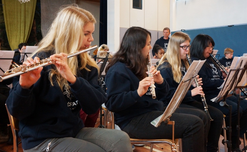Rekrutteringskonsert p� Buer skole 25.4 2014